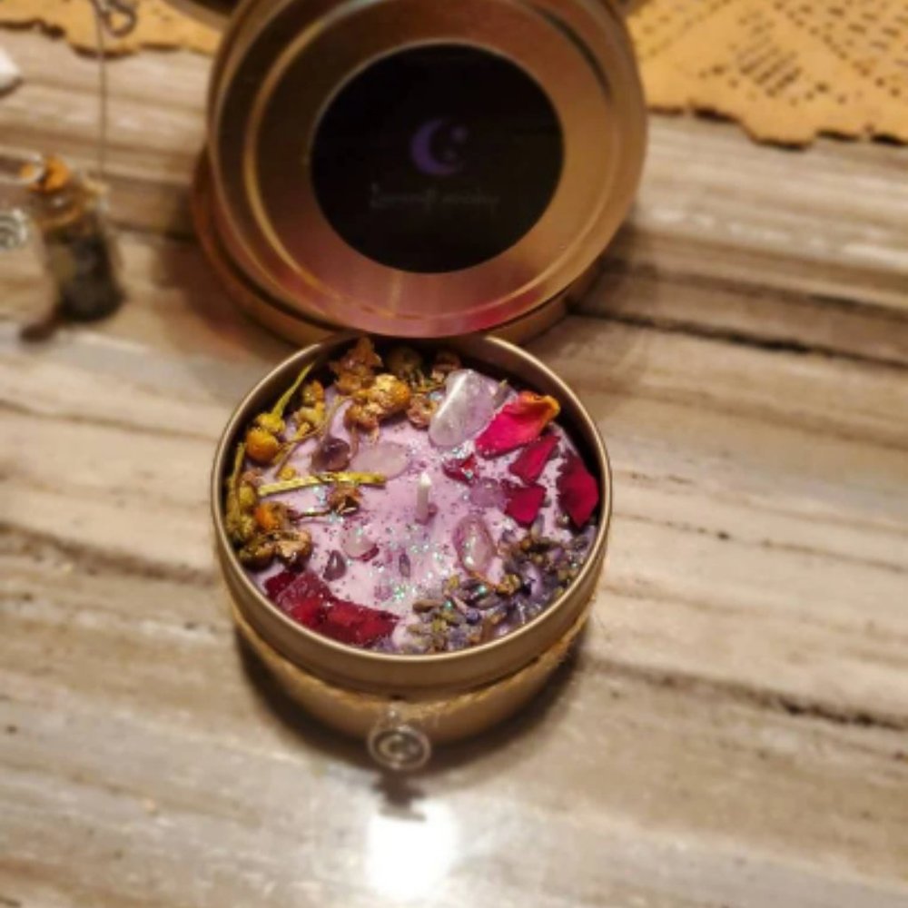(4 oz) Anxiety Relief & Relaxation, Meditation & Intention  Candle